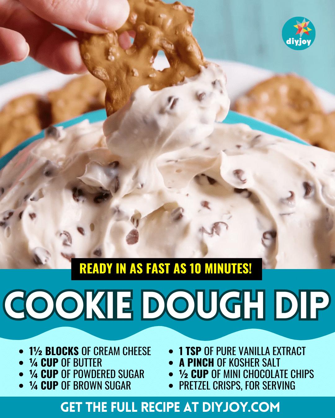 Easy Cookie Dough Dip Recipe