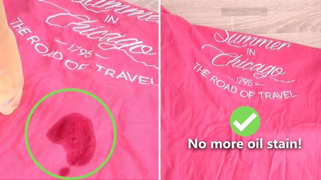 How to Remove Oil Stains From Clothes