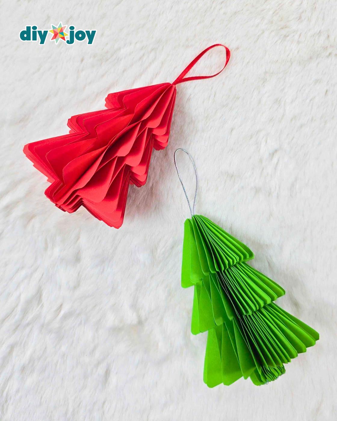 Christmas Ornaments Honeycomb Tree — other fun crafts!