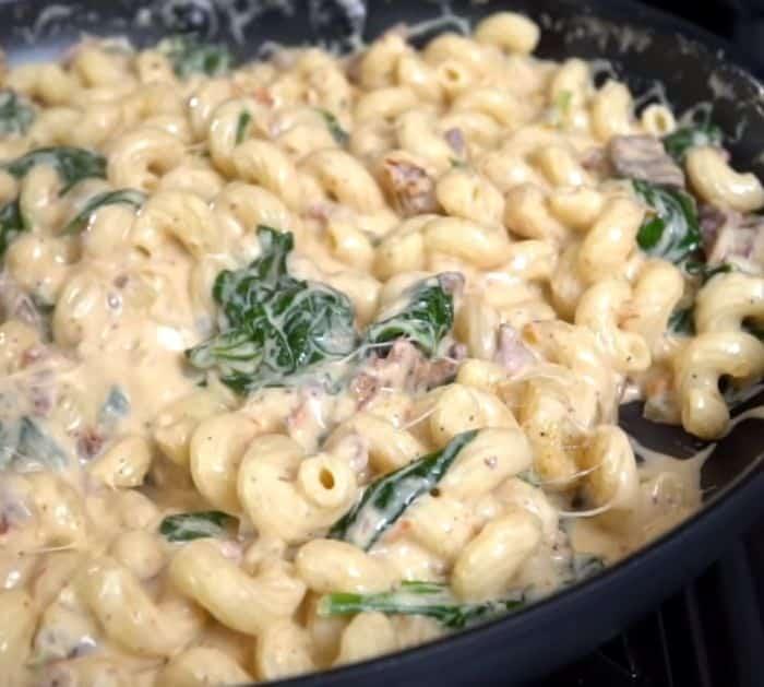Creamy Garlic Parm Chicken Pasta Ingredients