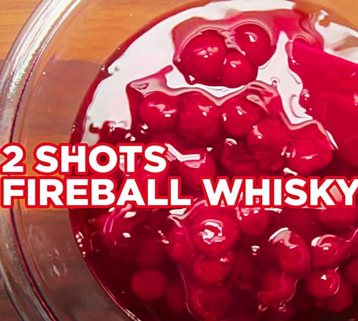 Fireball Cheesecake Shots Recipe - Cocktail Shots - Dessert Shots