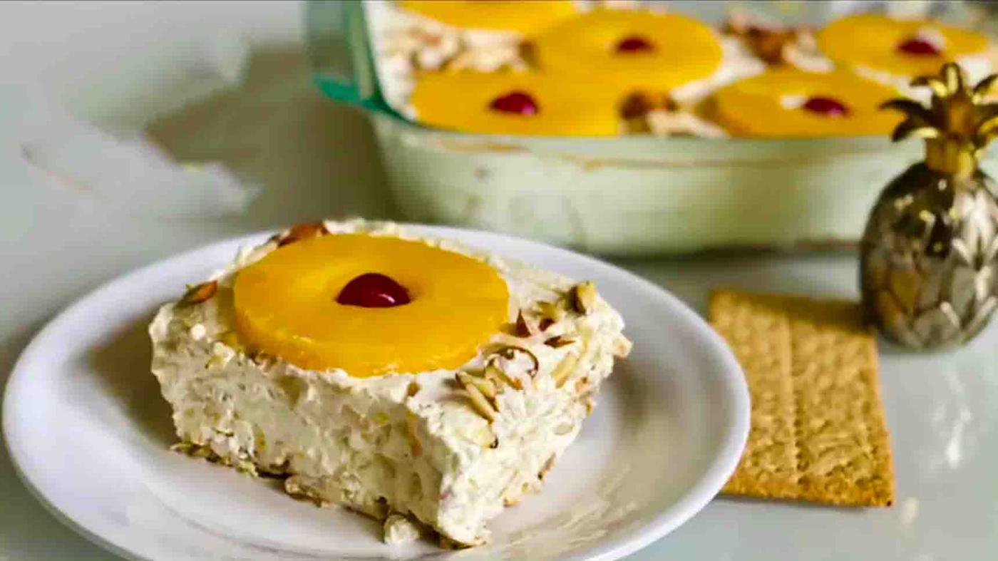 No-Bake Pineapple Whip Dessert Recipe
