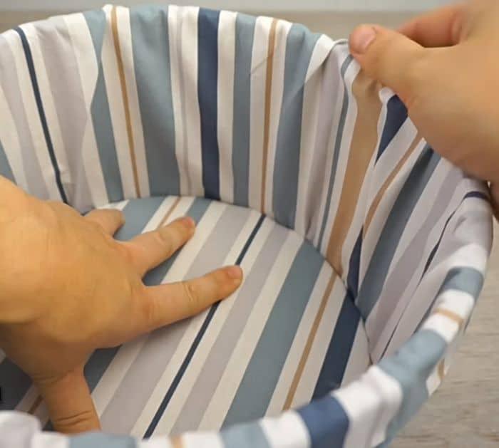 DIY Basket from Old Denim and Cardboard Tutorial