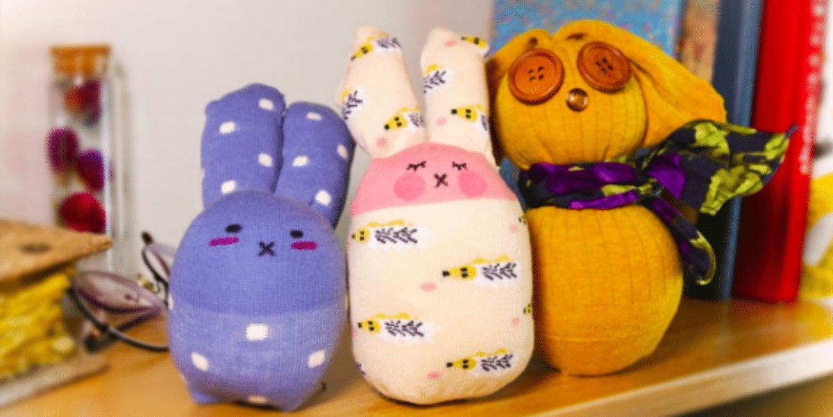 How to Make Sock Bunnies