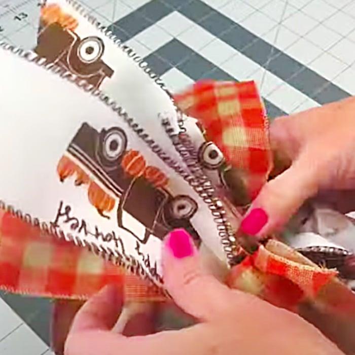 How To Make A Fall Bow - Dollar Tree Fall Bow - Dollar Tree Fall Decor