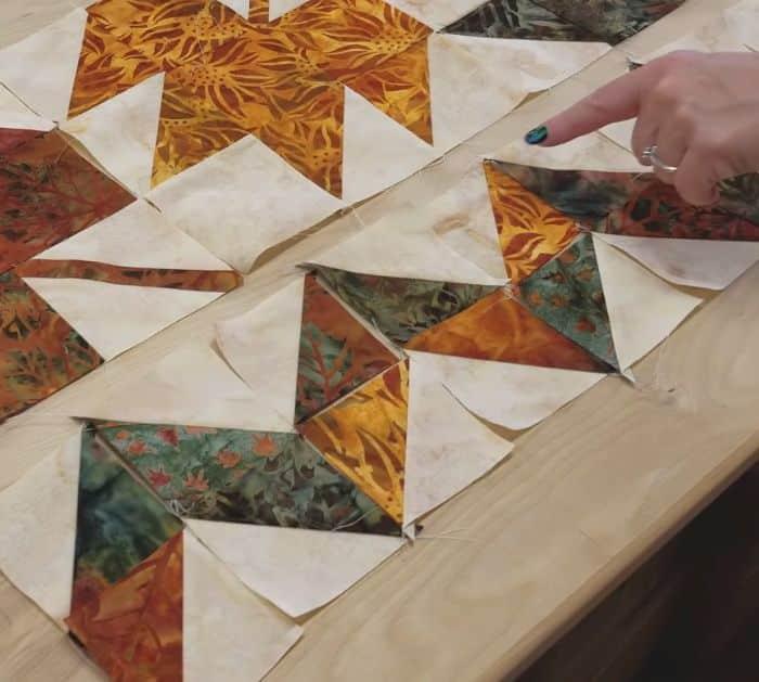 Maple Leaf Table Runner Instructions