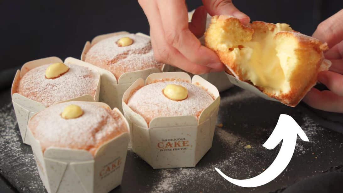 Easy Lava Mini Chiffon Cake Recipe