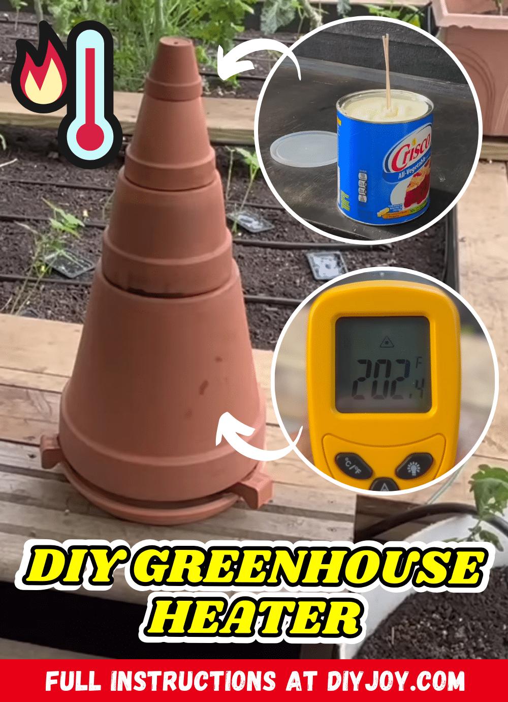 How To Make A DIY Greenhouse Heater