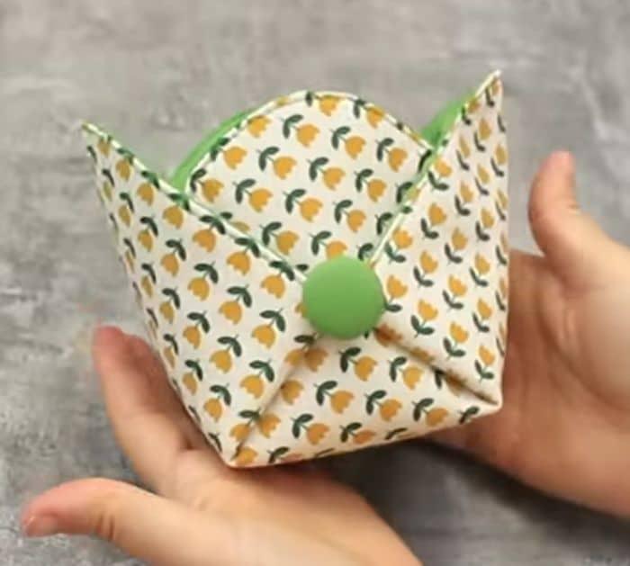 Easy DIY Fabric Basket Tutorial
