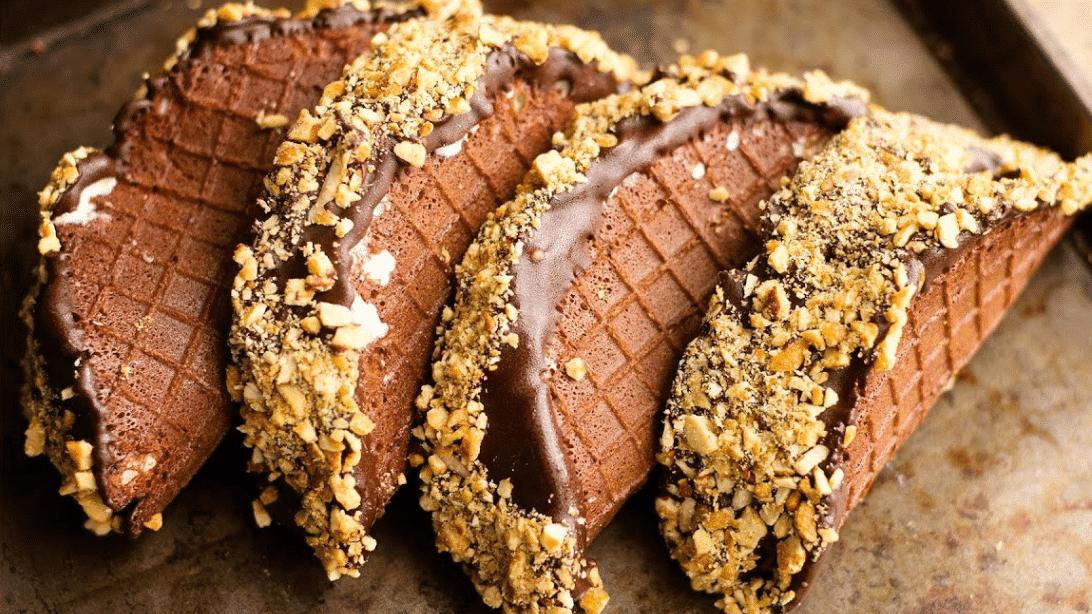 Easy Homemade Choco Taco Recipe