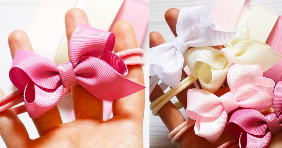How To Make Simple Ribbon Bows