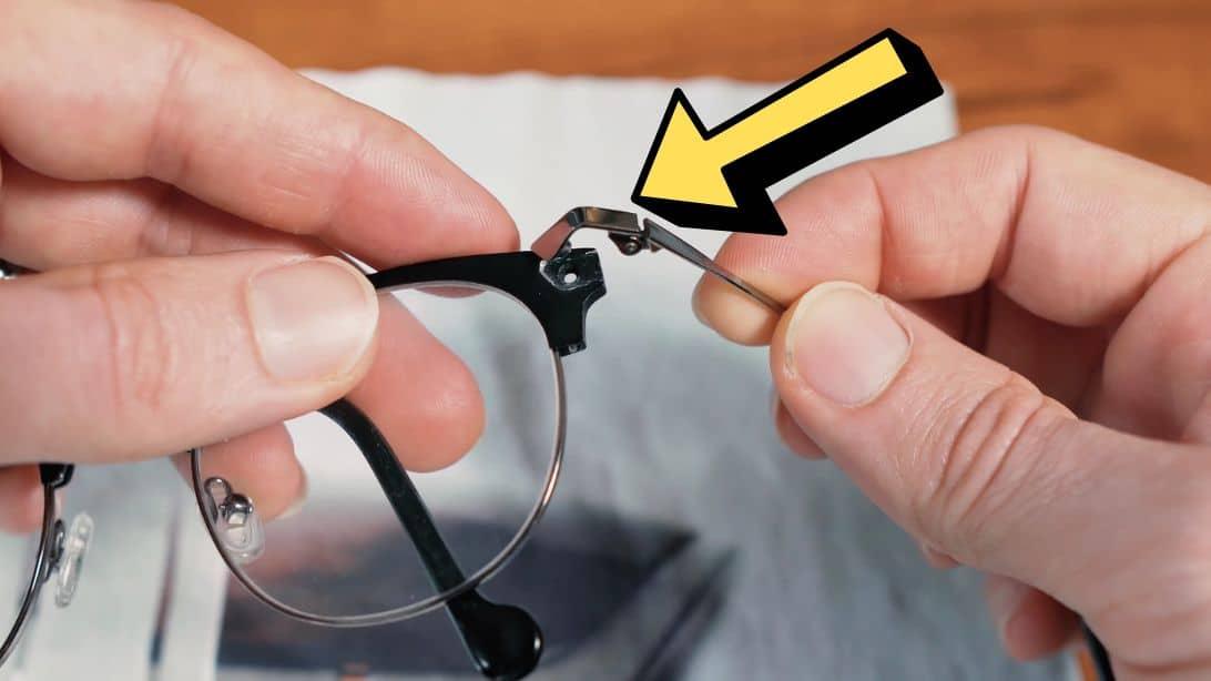 How To Fix Broken Eyeglasses At Home