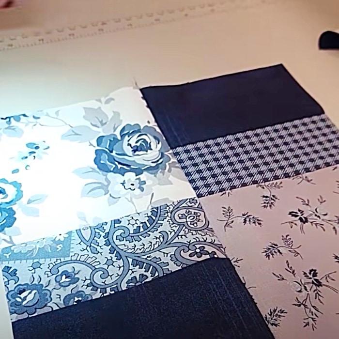 Layer Cake Quilt Blocks - How To Make A First Quilt - Easy Quilt Ideas