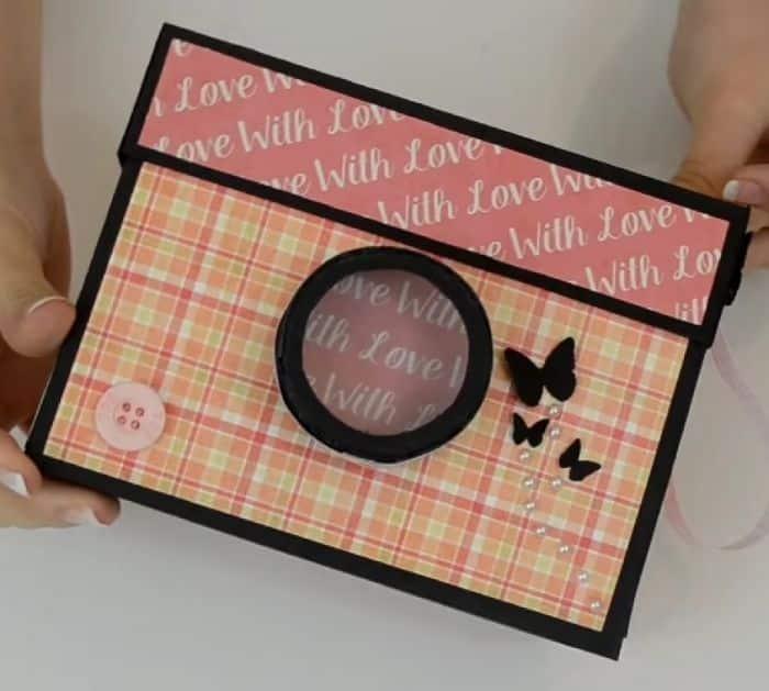 Easy To Make DIY Camera Box Photo Album