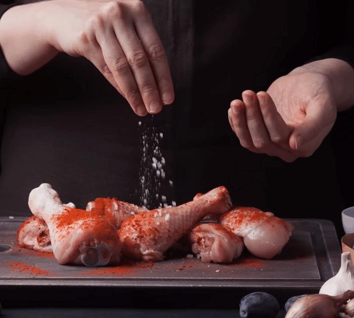 Mistakes Everyone Makes When Cooking Fried Chicken in the Air Fryer seasonings