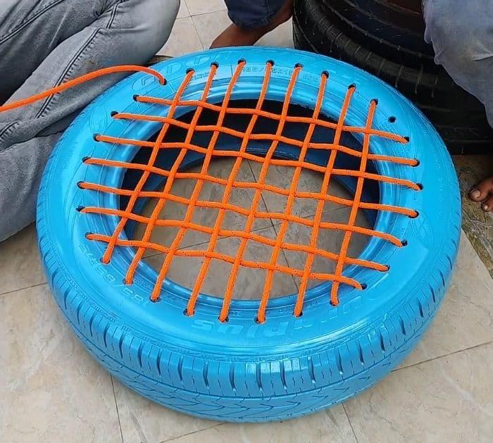 Easy To Make DIY Tire Seat