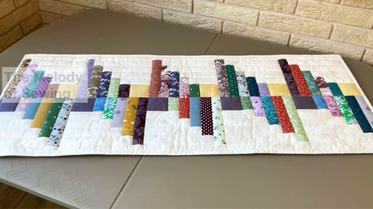 Easy Log Cabin Quilt Using Fabric Scraps