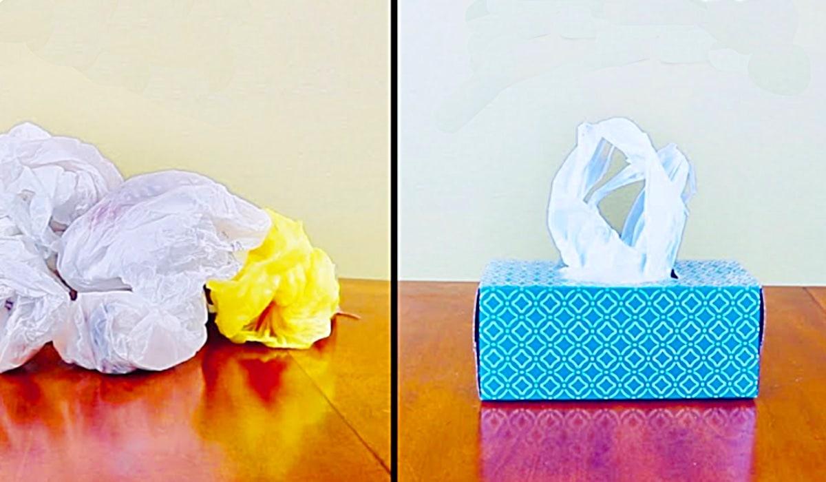 Easy Way To Store Plastic Bags