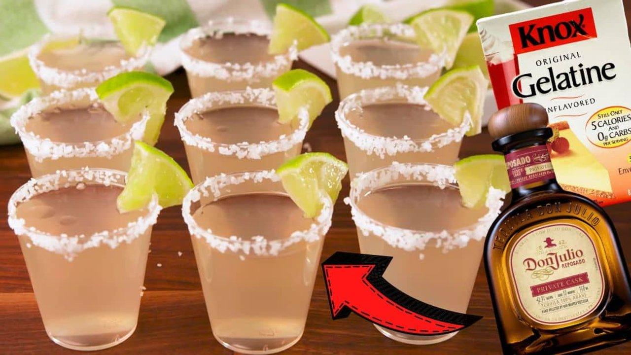 6-Ingredient Margarita Jell-O Shots Recipe