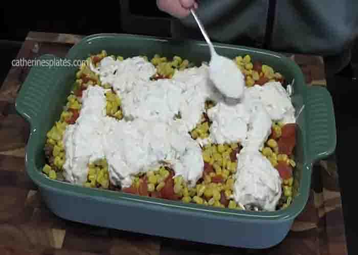 Assembling the cattle drive casserole