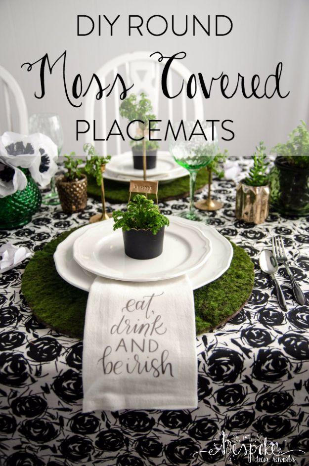 DIY Moss Covered Placemats, one worth pinning for later and a simple idea that makes a real difference