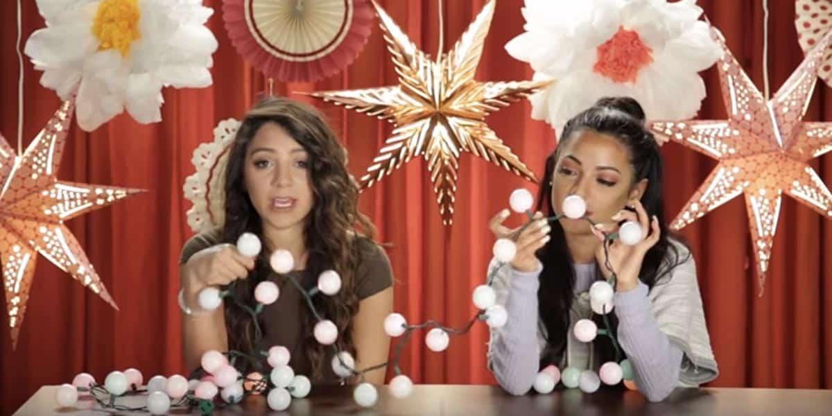 They Make These Cool Light Strands By Adding Ping Pong Balls