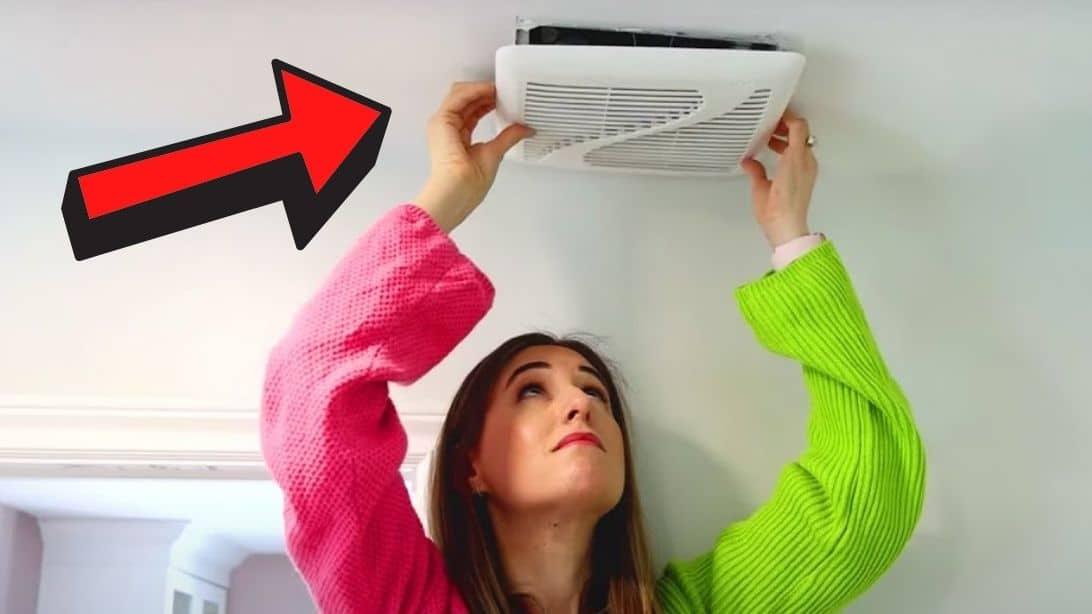 How To Clean & Fix A Noisy Bathroom Fan