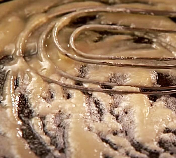 Make a roux for homemade green bean casserole