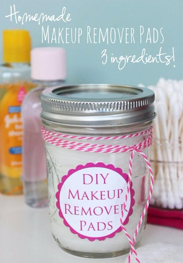 DIY Make Up Remover Pads, flexible enough to adjust for a dry or oily complexion and a finish that feels genuinely pampering