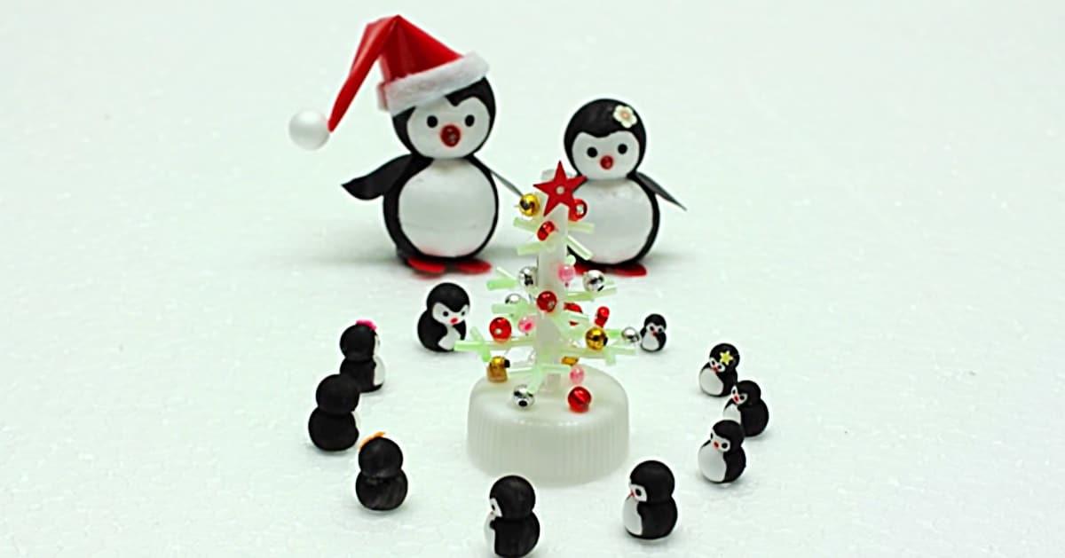 DIY Mini Penguin Family