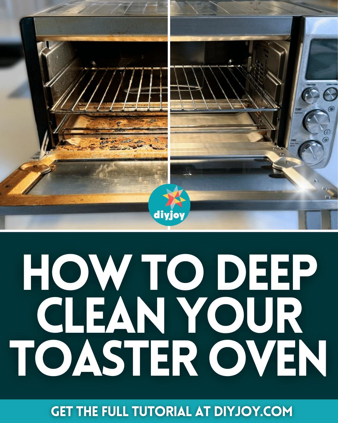 How to Deep Clean Your Toaster Oven