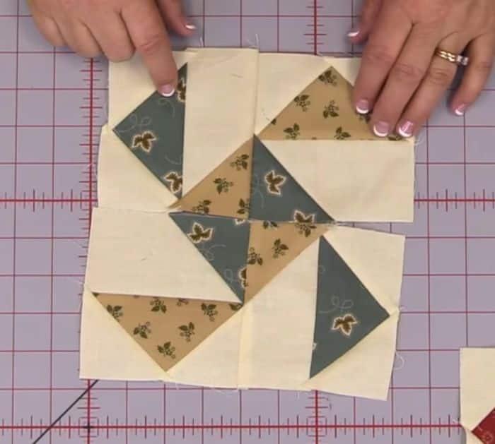 How to Make Tangled Geese Quilt