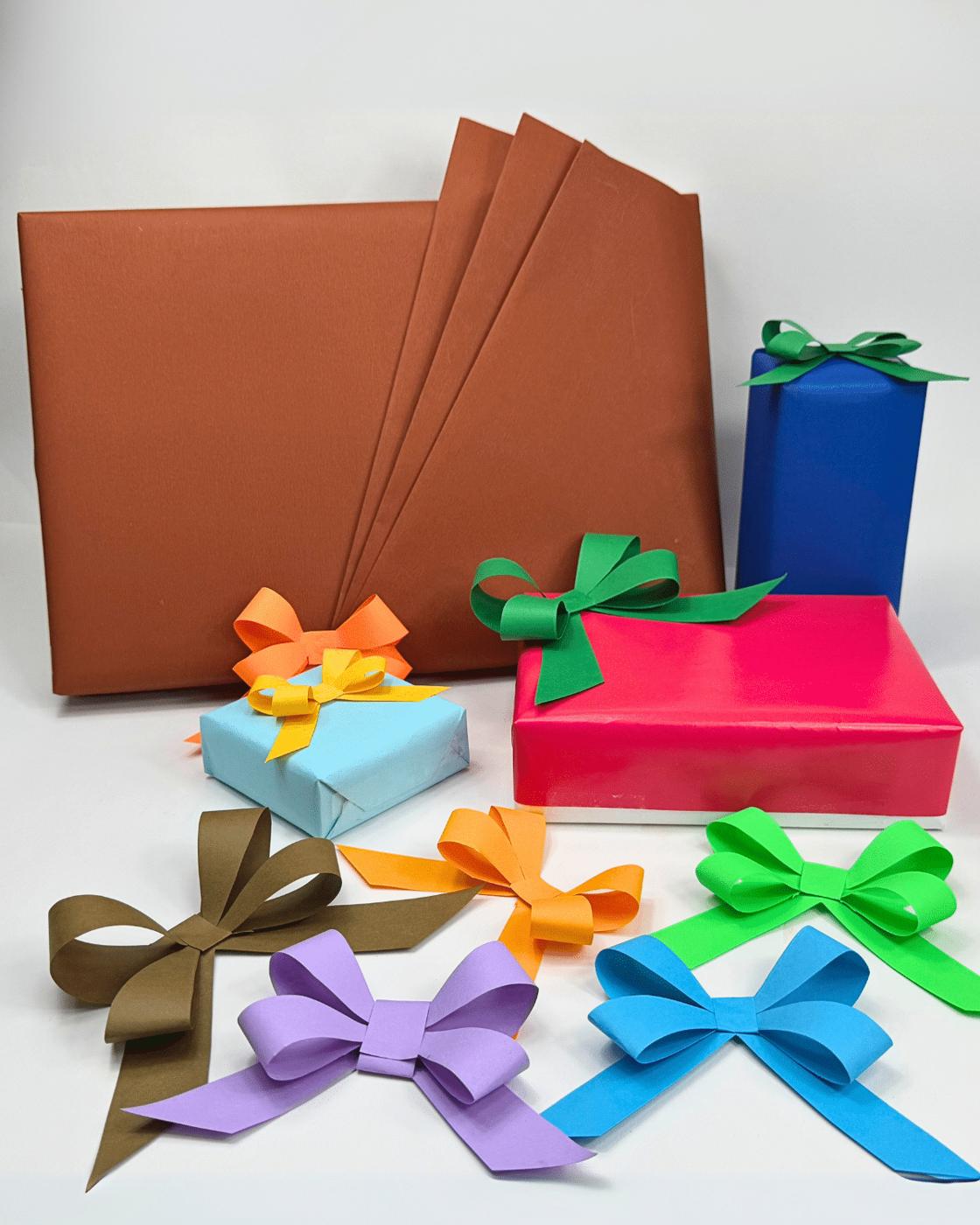 Paper Bow — how to make a paper bow