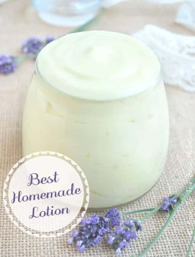 Best Homemade Lotion, budget friendly using ingredients already in the pantry and the kind of product people ask to borrow