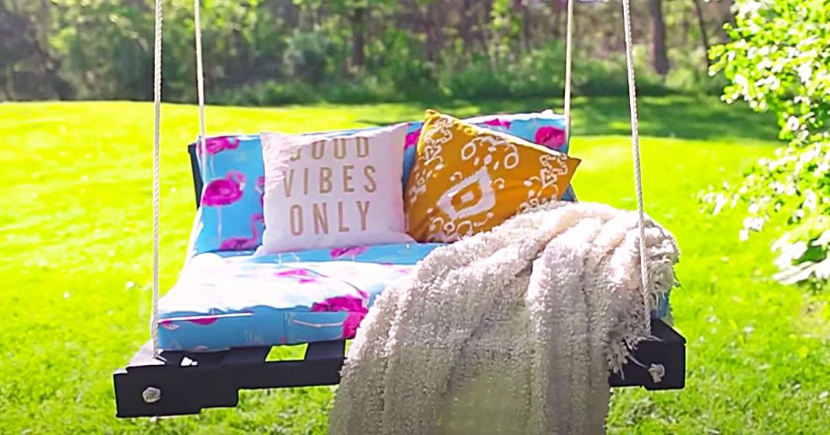 How To Make A Pallet Swing