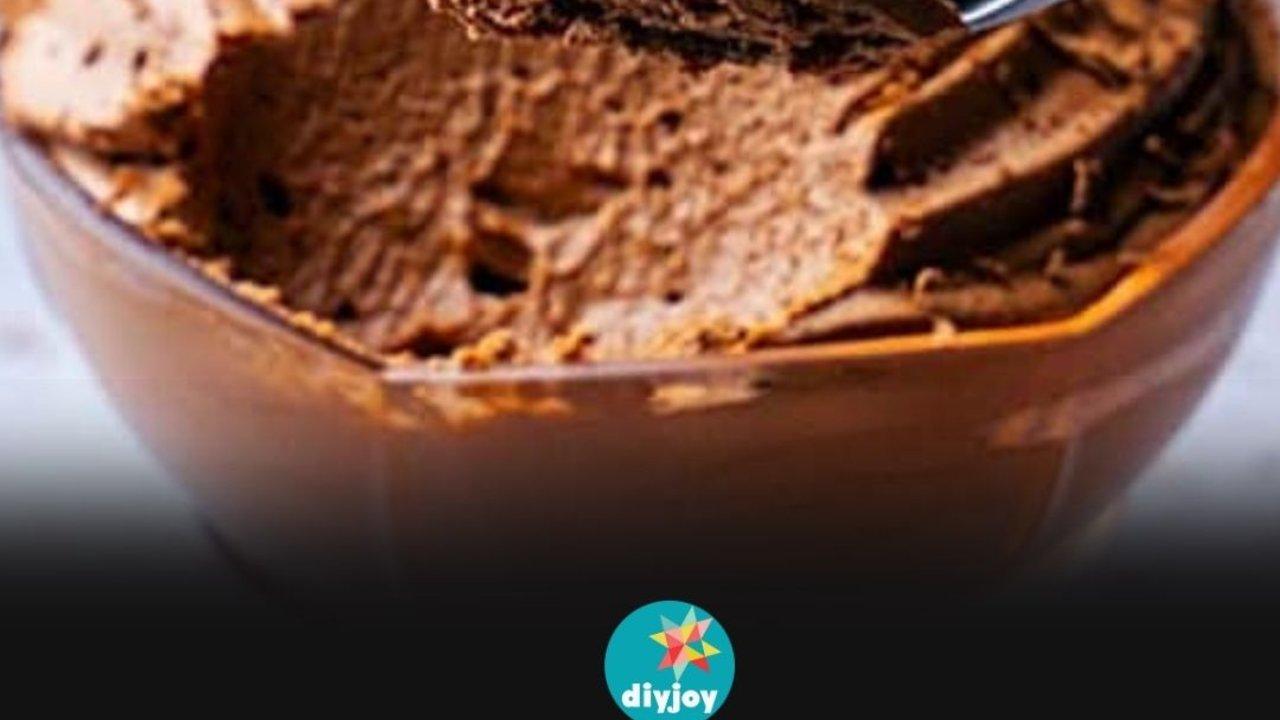 Two Ingredient Chocolate Mousse Recipe