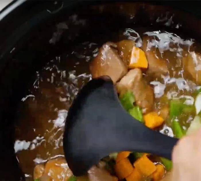steps on how to cook braised pork brisket