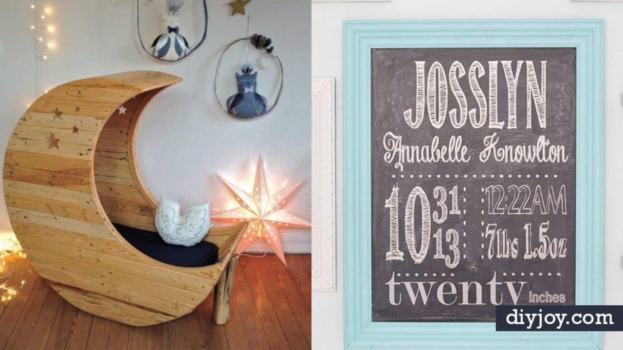 34 DIY Nursery Decor Ideas