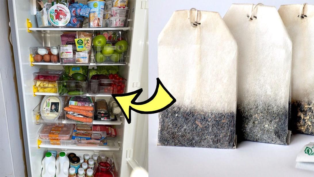 Freshen Your Fridge with a Tea Bag