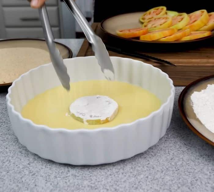 Easy Southern Fried Green Tomatoes Ingredients