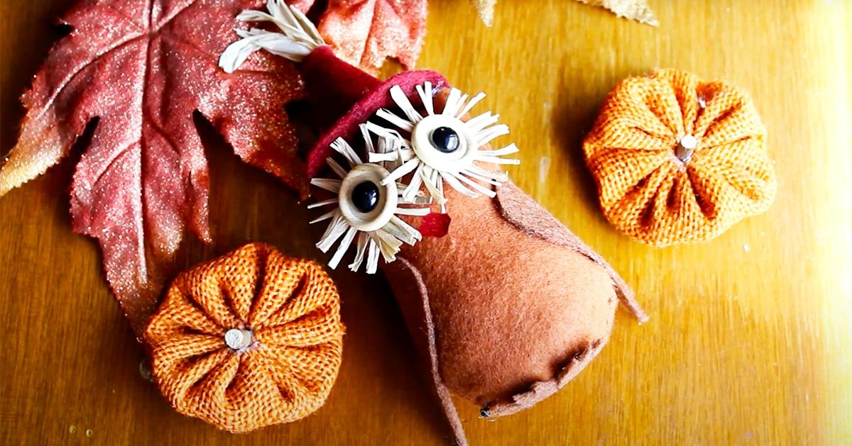 DIY Felt Owls