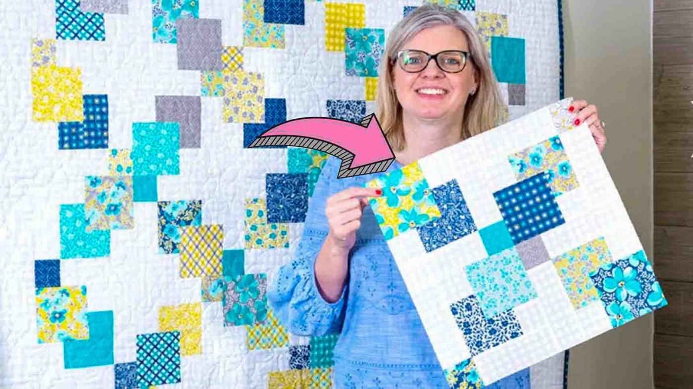 Layer Cake Lollies Quilt Tutorial