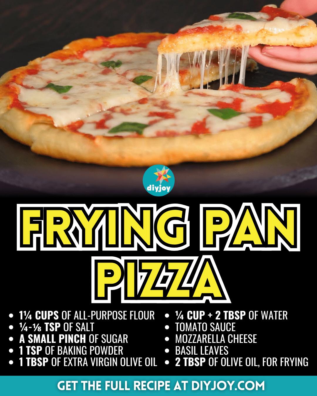 Easy Frying Pan Pizza Recipe