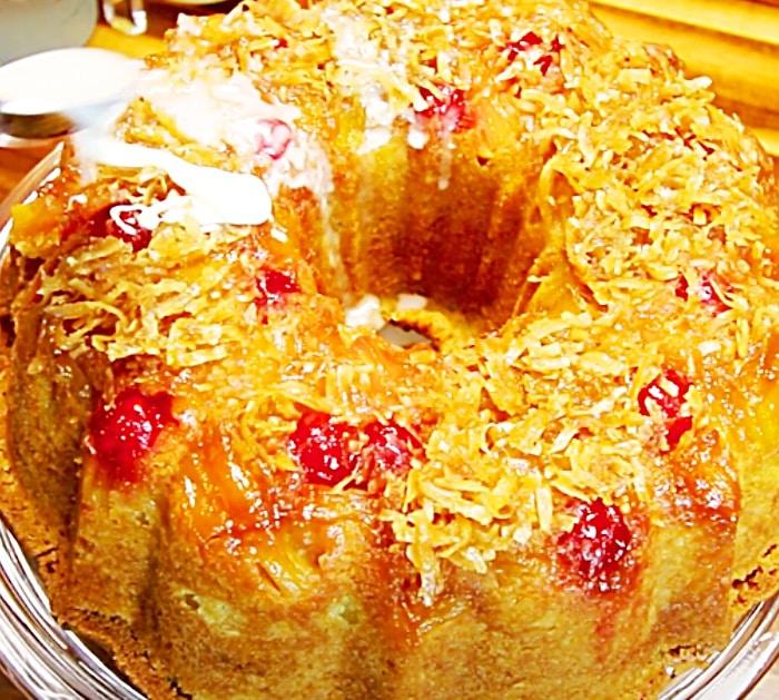 How To Make a Pineapple Rum Cake - Pineapple Upside Down Rum Cake Recipe - Birthday Cake Ideas