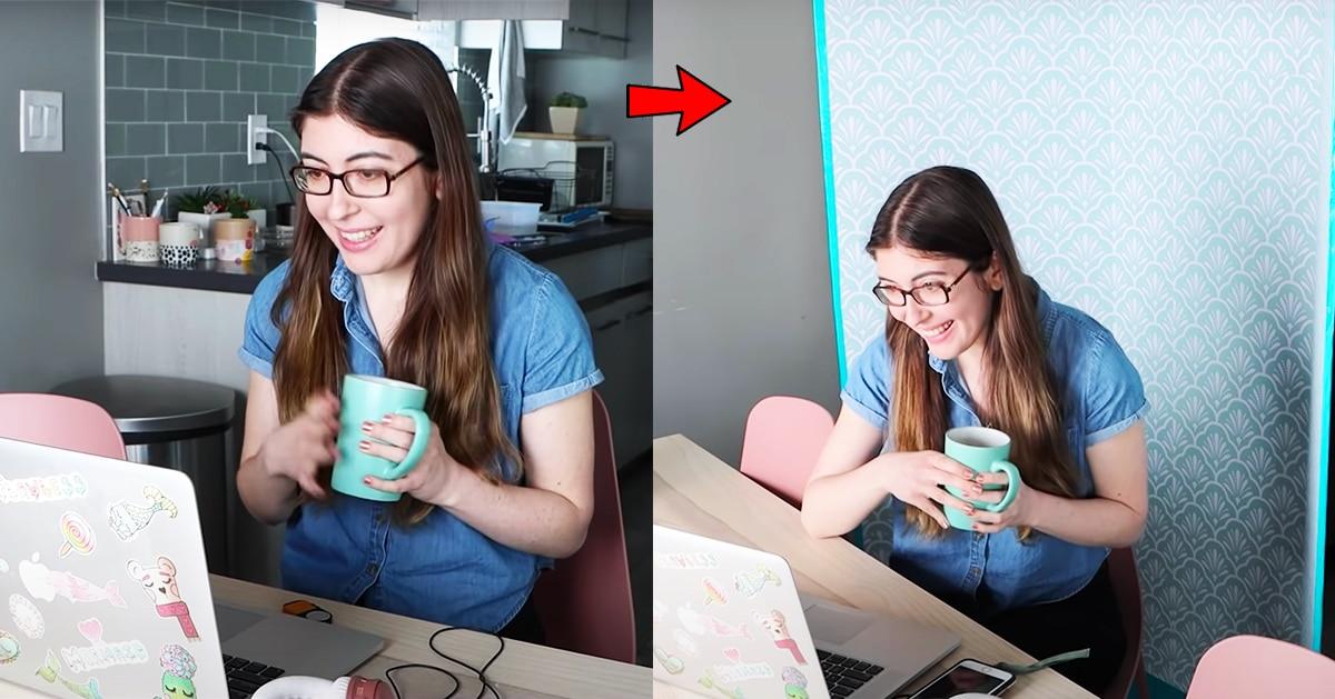 How To Make A DIY Zoom Background
