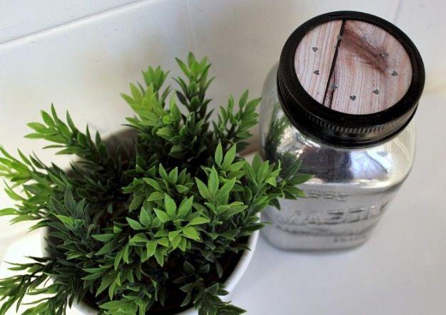 DIY Mercury Glass Mason Jar Air Freshener, a creative way to reuse what you already have and worth a look
