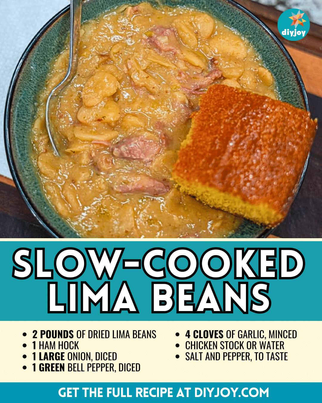 Grandma’s Slow-Cooked Lima Beans Recipe