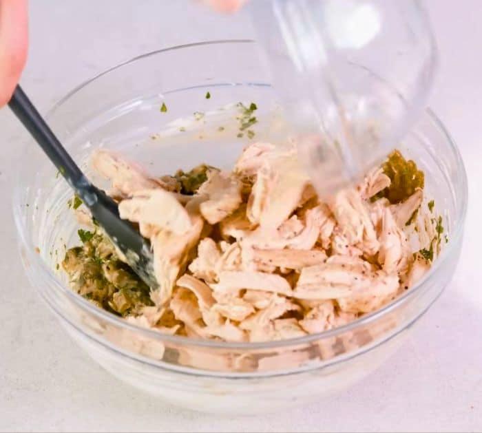 Green Chili Chicken Enchiladas Recipe