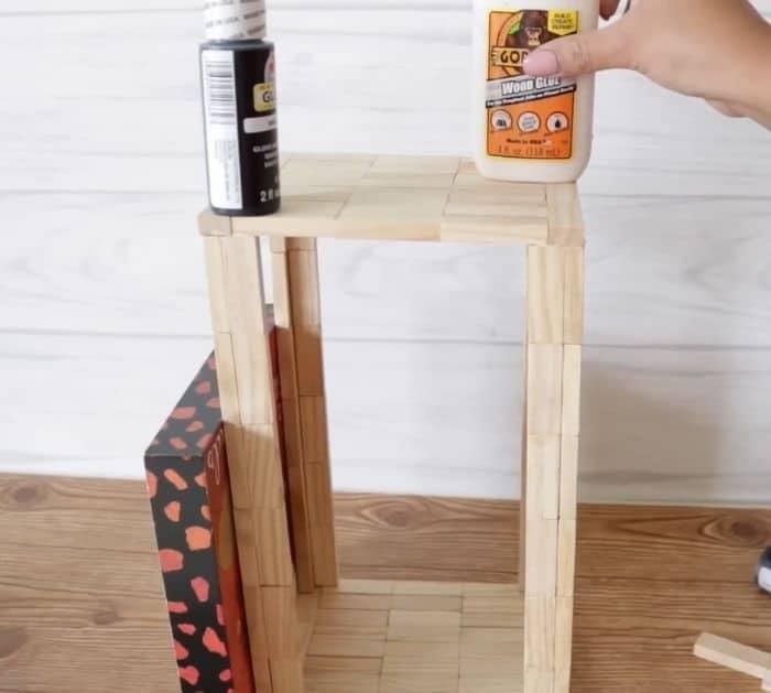 How to Make a Wooden Lantern Using Dollar Tree Items