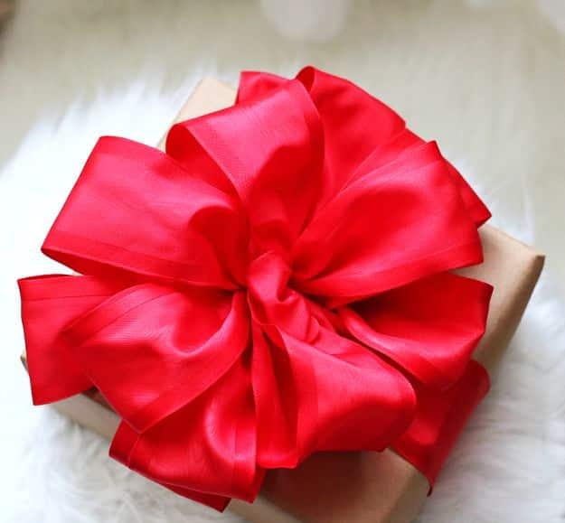Perfect Red Bow, budget friendly with supplies already on hand and proof a small idea can make a big difference